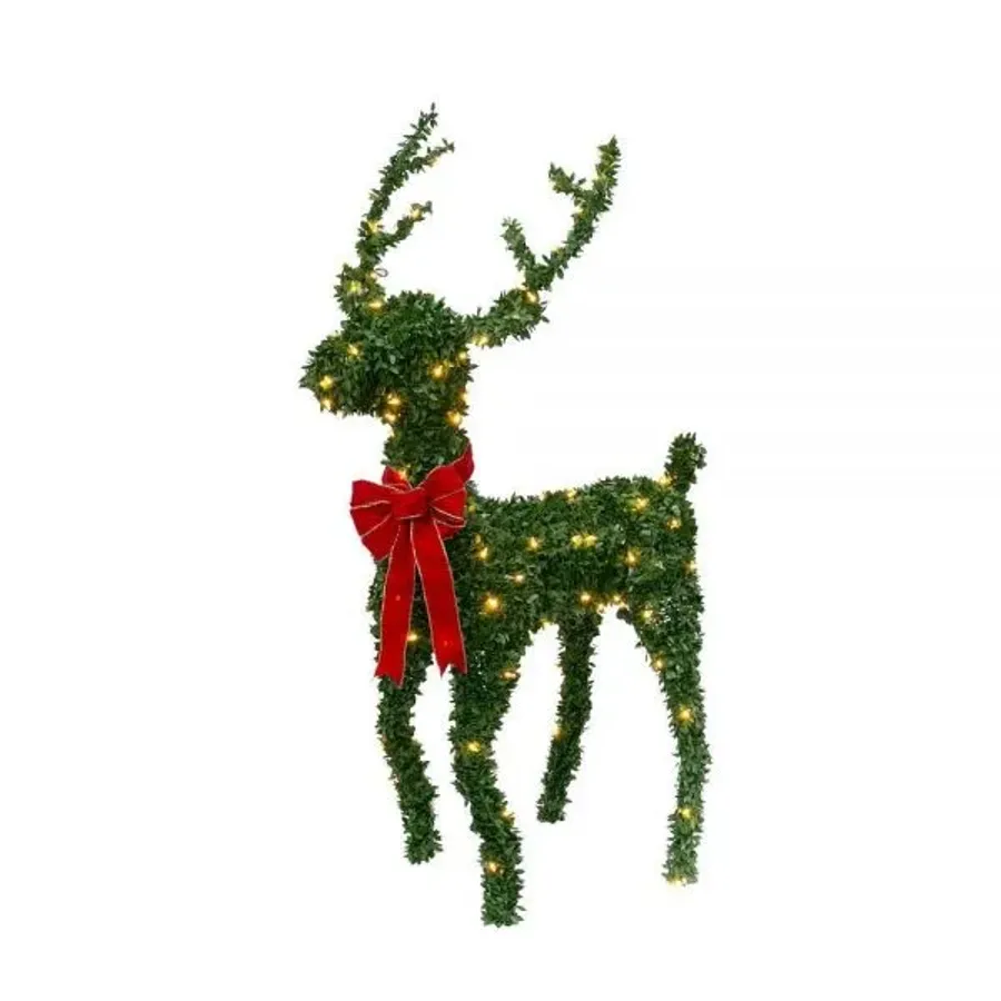 Christmas-36 Inch Electric Green pvc Reindee