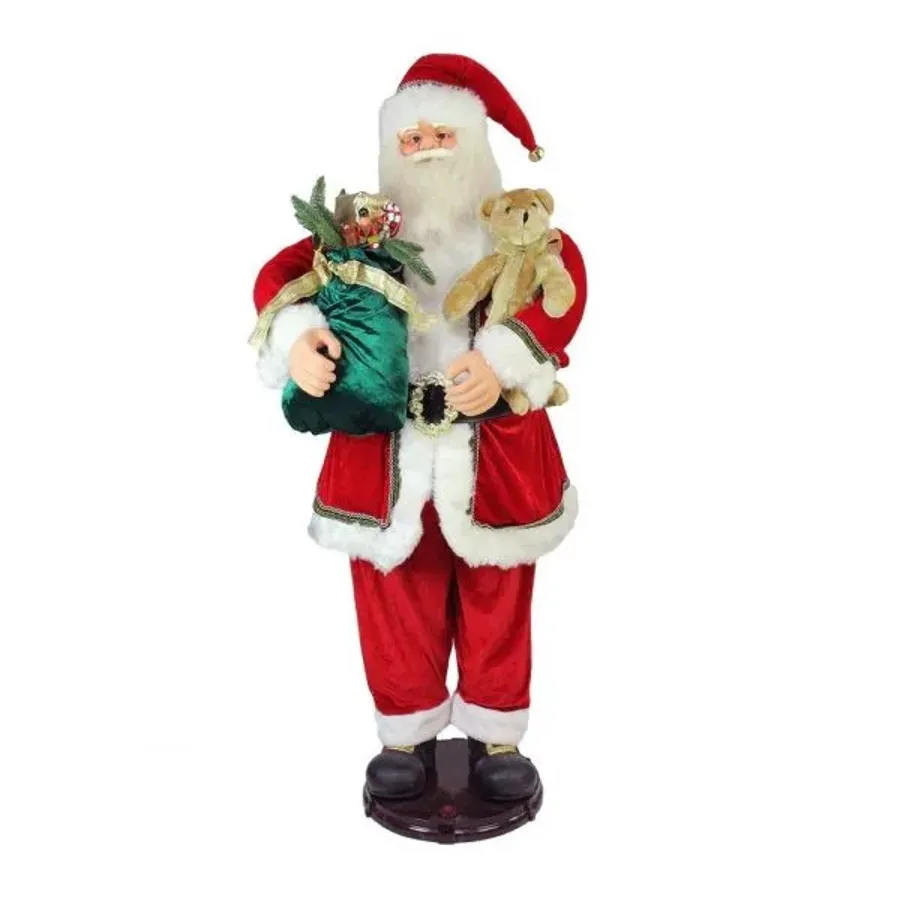 Christmas - Deluxe Traditional Animated And Musical Dancing Santa