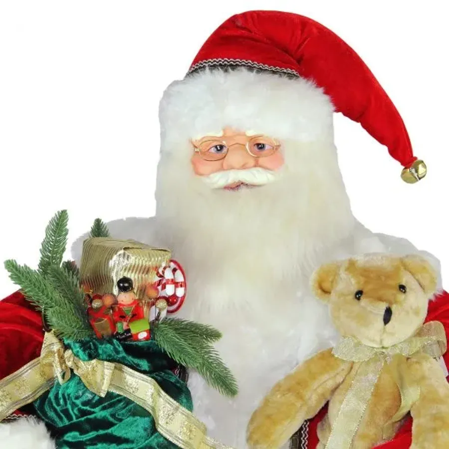 Christmas - Deluxe Traditional Animated And Musical Dancing Santa