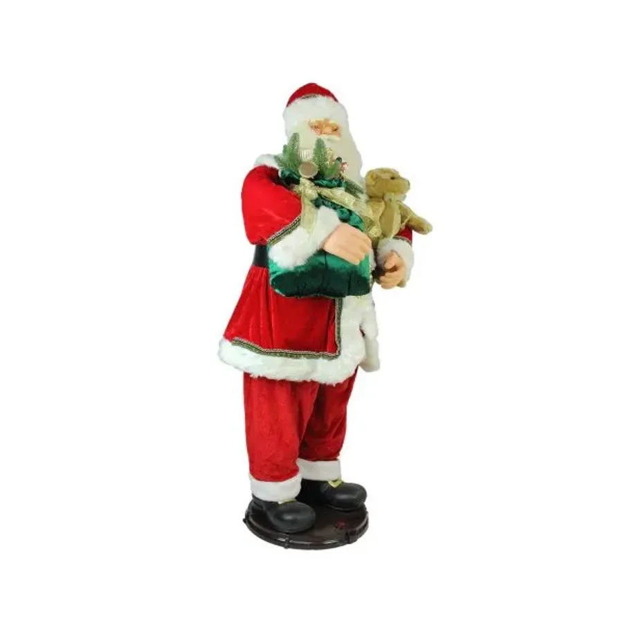 Christmas - Deluxe Traditional Animated And Musical Dancing Santa