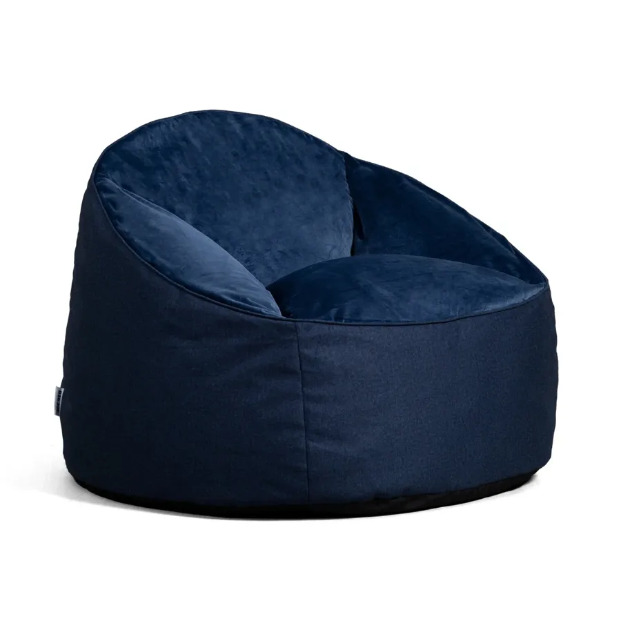 Bean Bag Chair - Dark Cocoa Plush