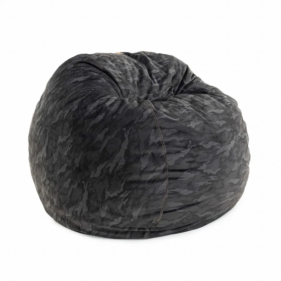 Bean Bag - Full - Black Camo