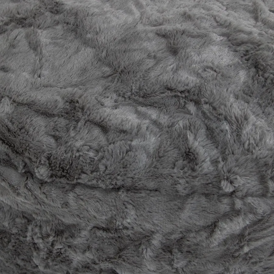 Adult Bean Bag Chair - King - Faux Fur