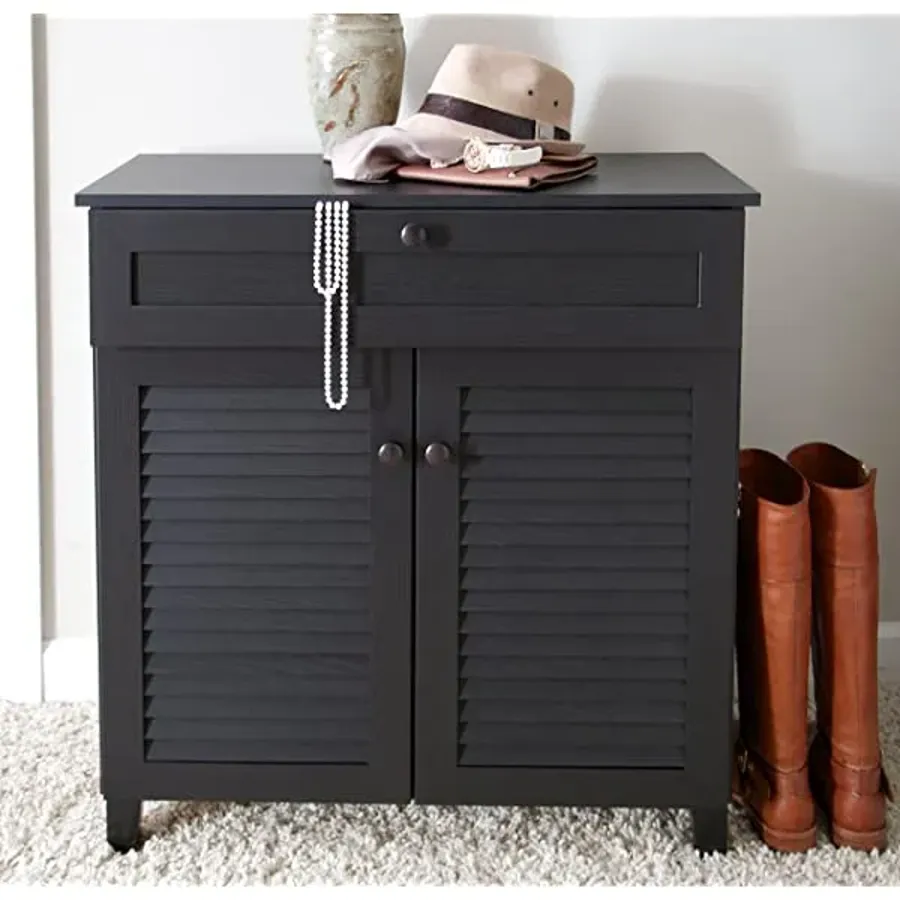 Shoe-Storage Cabinet - Espresso