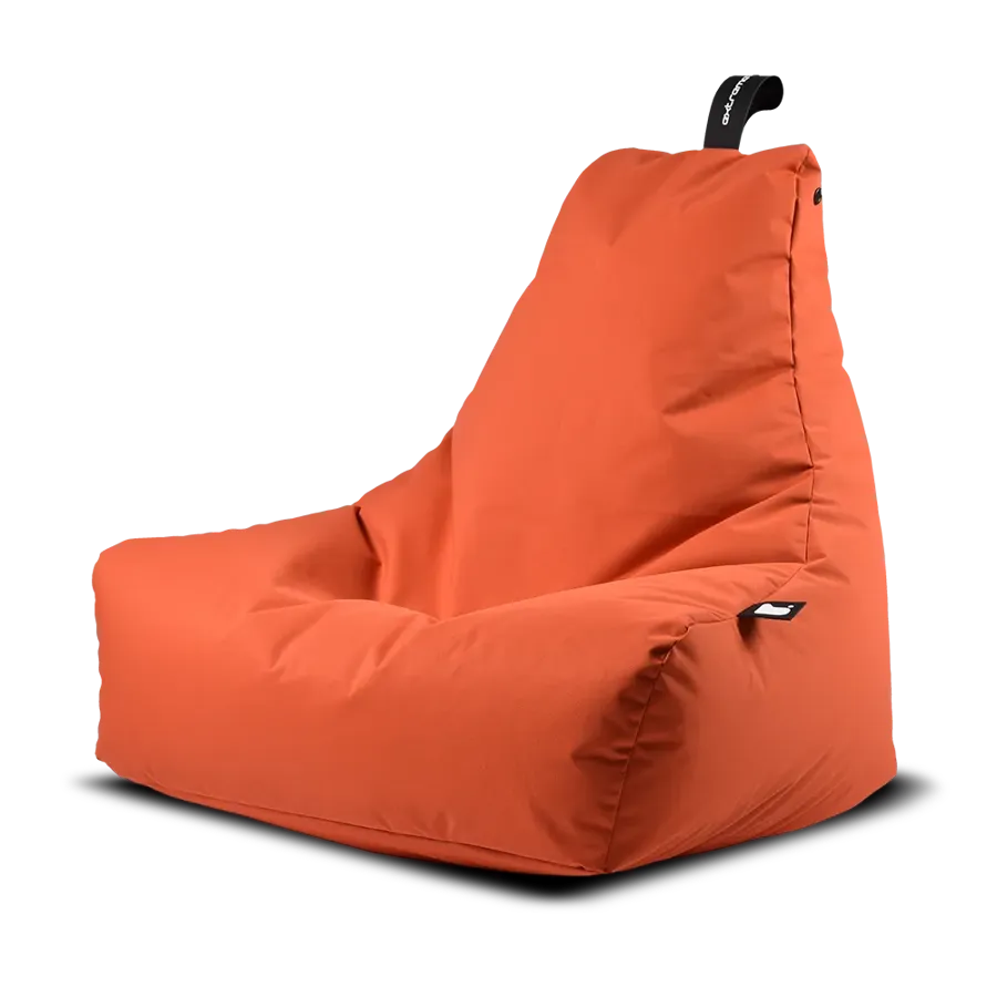 Mini Outdoor Bean Bag in Orange