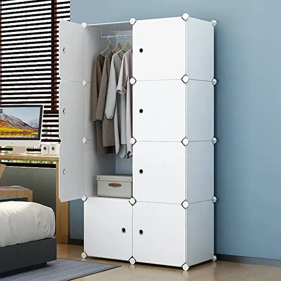 Portable Wardrobe Closets 14