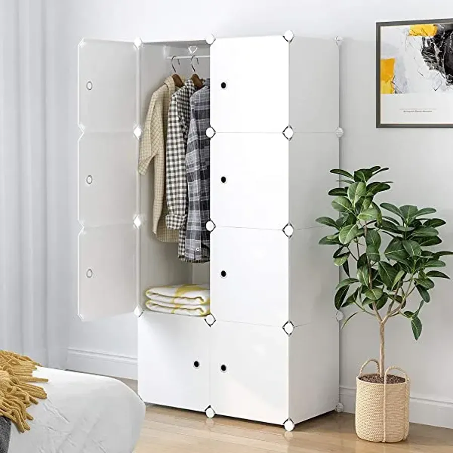 Portable Wardrobe Closets 14