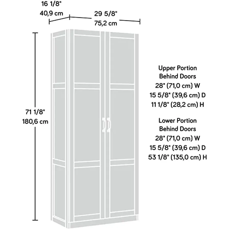 Miscellaneous Storage Storage Cabinet - Cinnamon Cherry Finish