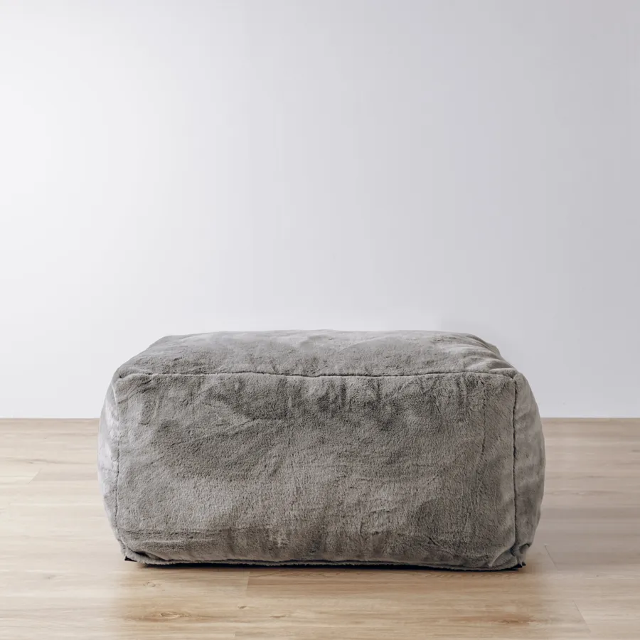 Ottoman - Charcoal - Sensory Foam Filling Included