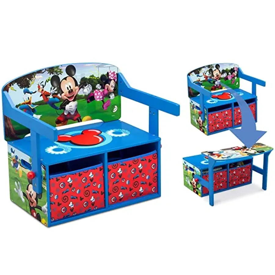 Kids Convertible Activity Bench