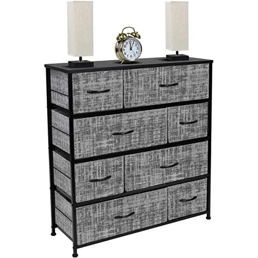 Dresser with 8 Drawers - Furniture Storage Chest