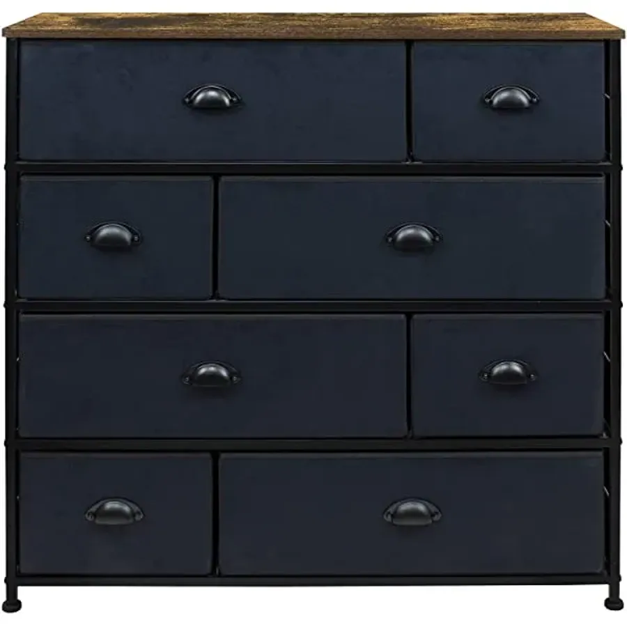 Dresser with 8 Drawers - Furniture Storage Chest