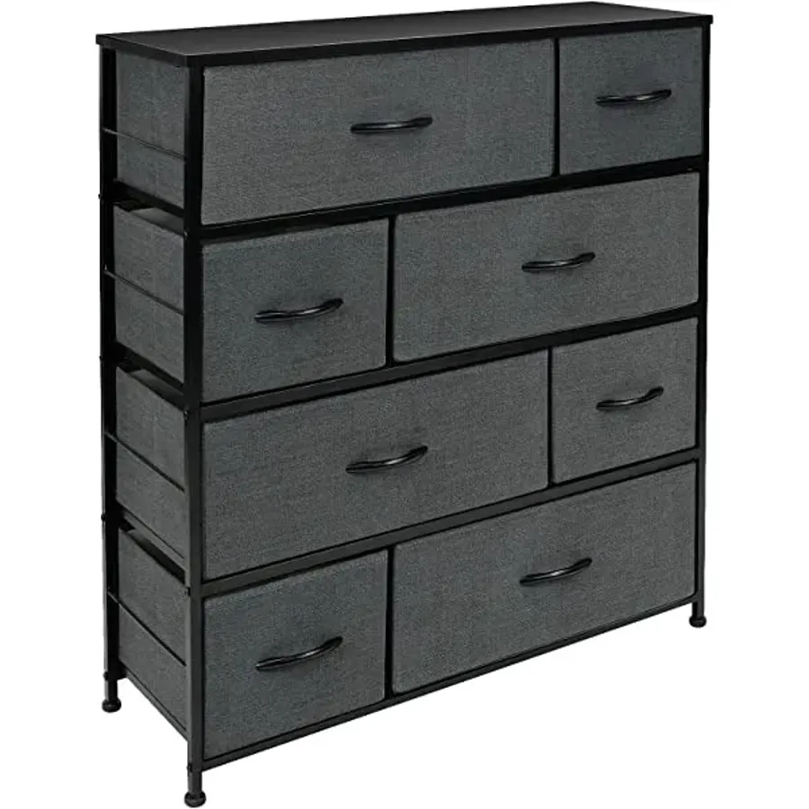 Dresser with 8 Drawers - Furniture Storage Chest