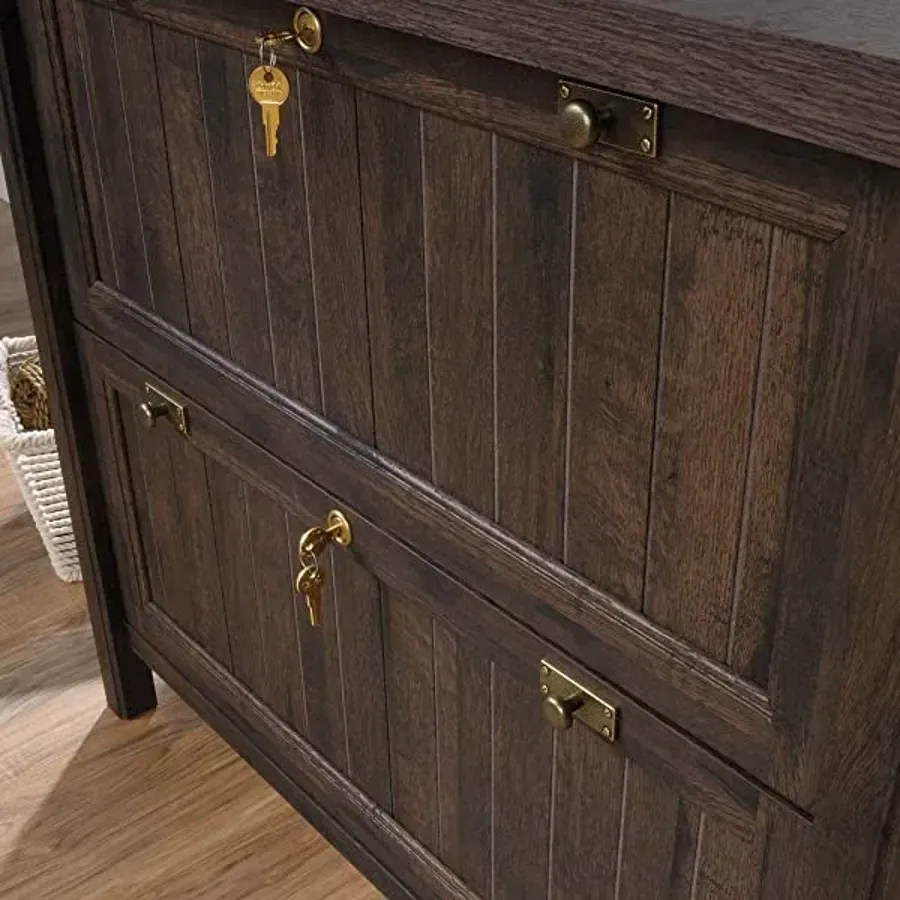 Chalked Chestnut Finish | Cabinet Storage