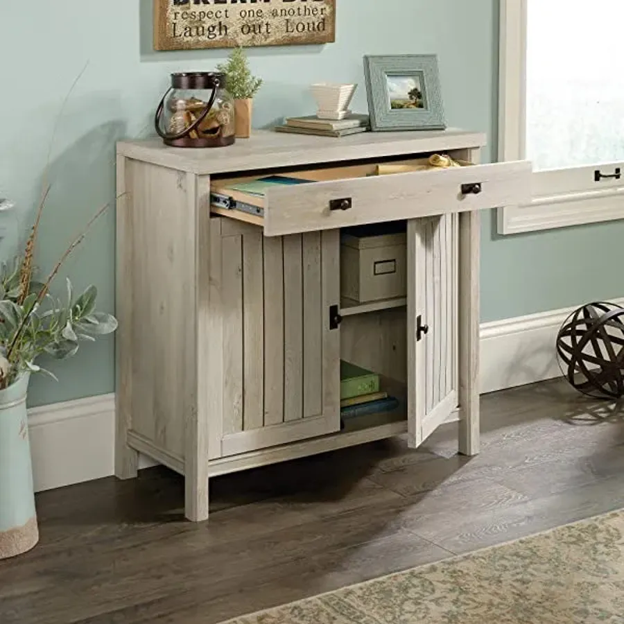 Chalked Chestnut Finish | Cabinet Storage