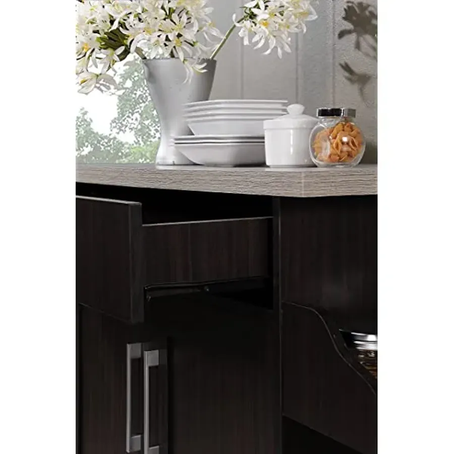 Kitchen Island | Black-beech