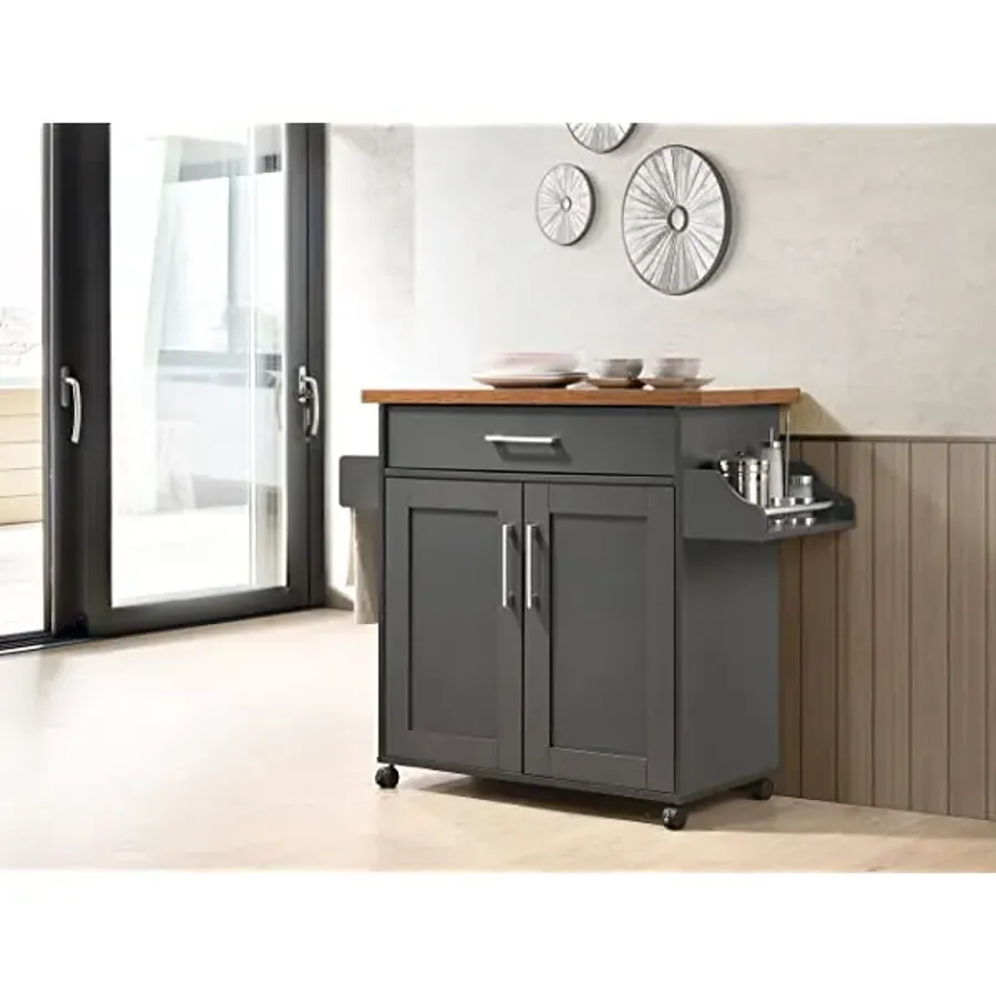 Kitchen Island | Black-beech