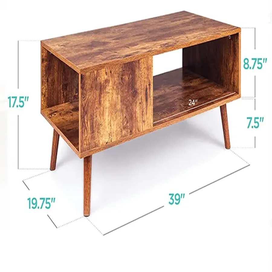 Wooden Mid-Century Modern Coffee Table