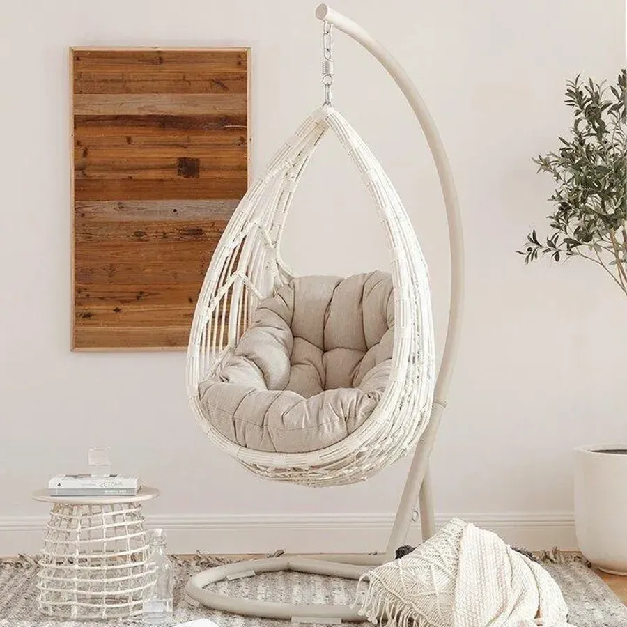 Swing Wicker Chair Thicken Sofa Cushion