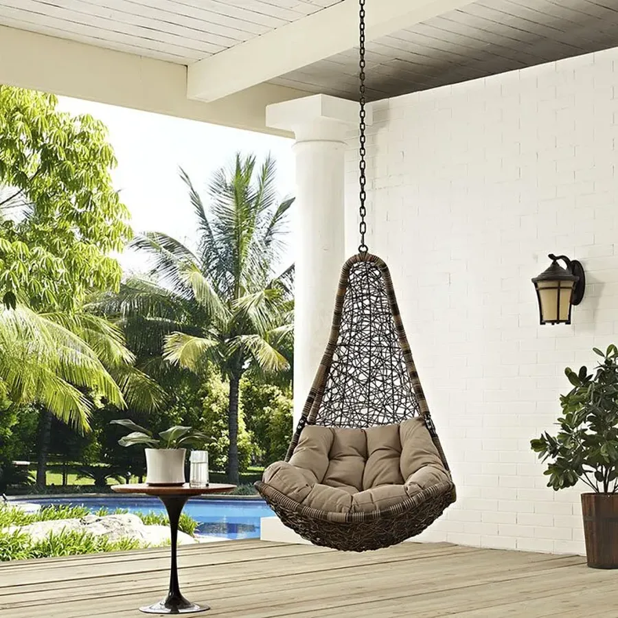 Hanging Chairs - Brown