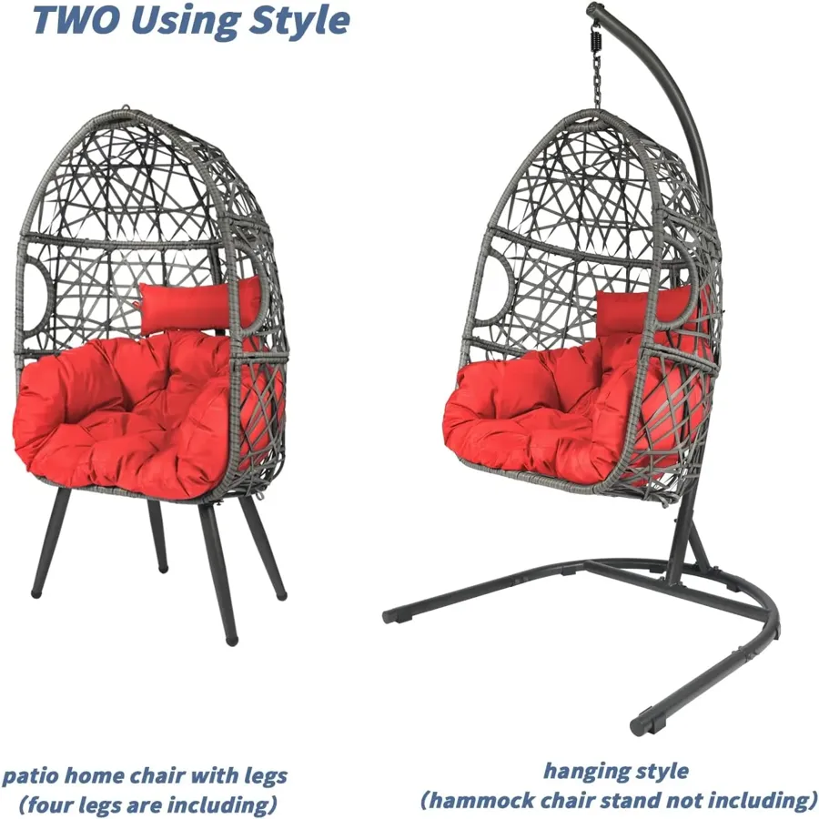 Swing Egg Chair - Rattan Hanging Chair