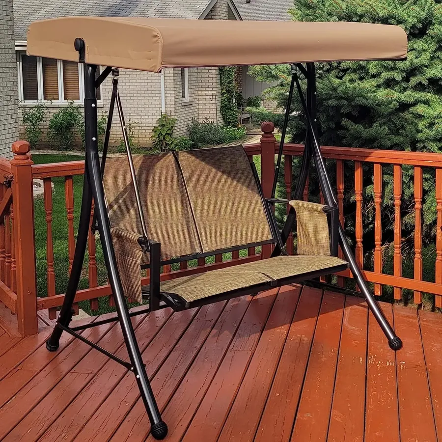 2-Seat Deluxe Outdoor Patio Porch Swing