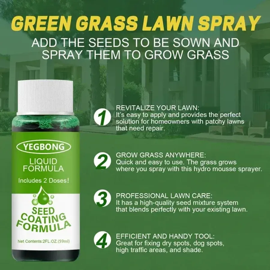 Green Grass Lawn Spray