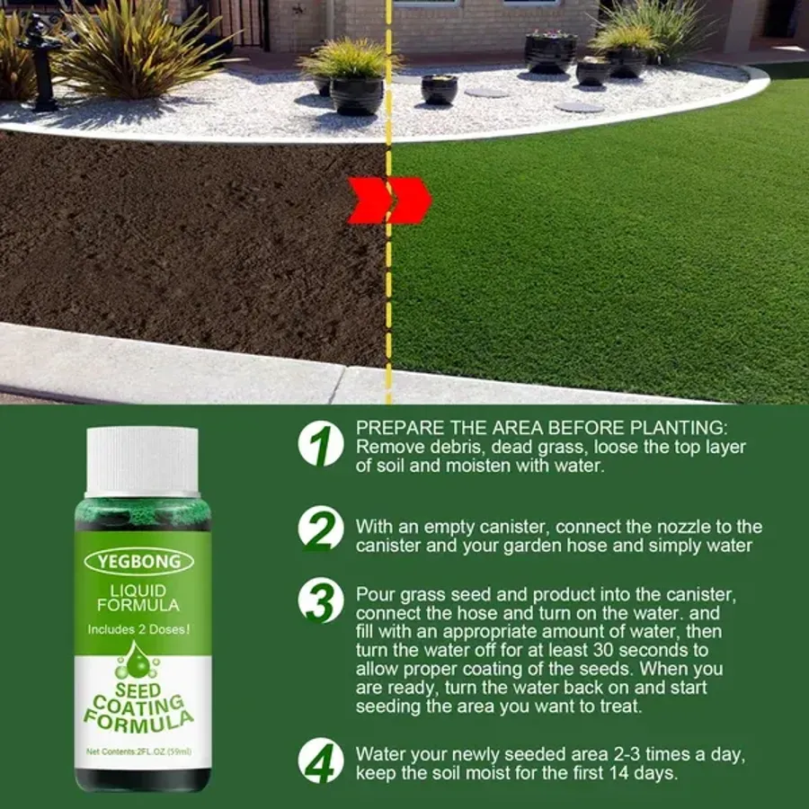 Green Grass Lawn Spray