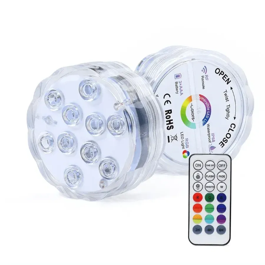 Remote Control Waterproof Magnet Suction LED Light