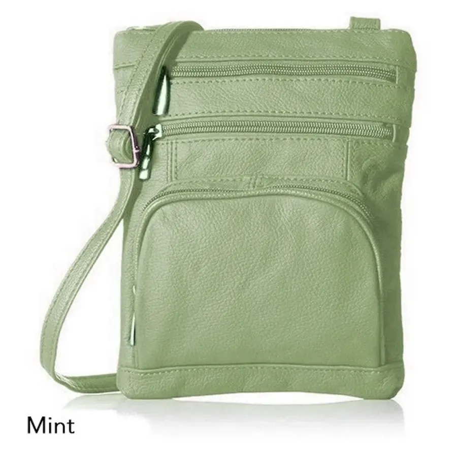 Super Soft Leather Crossbody Bag