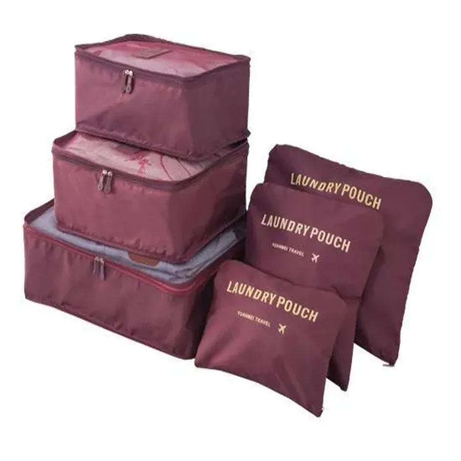 Luggage Packing Organizer Set (6 Pcs)