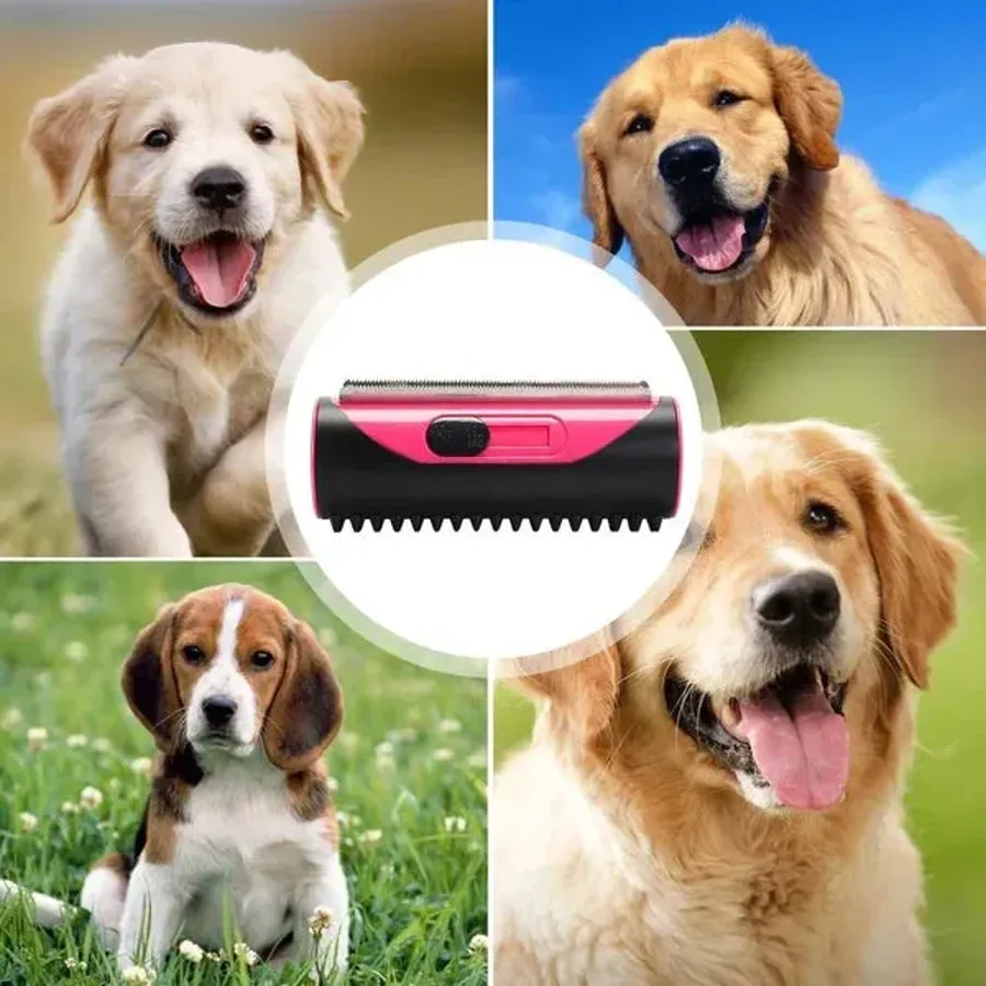 Multifuncional Pet Hair Removing Grooming Brush