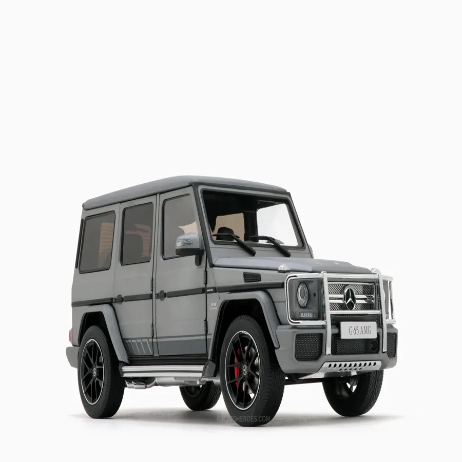 Mercedes-AMG G 63 (W463) 2017 Monza Grey Magno 1:18