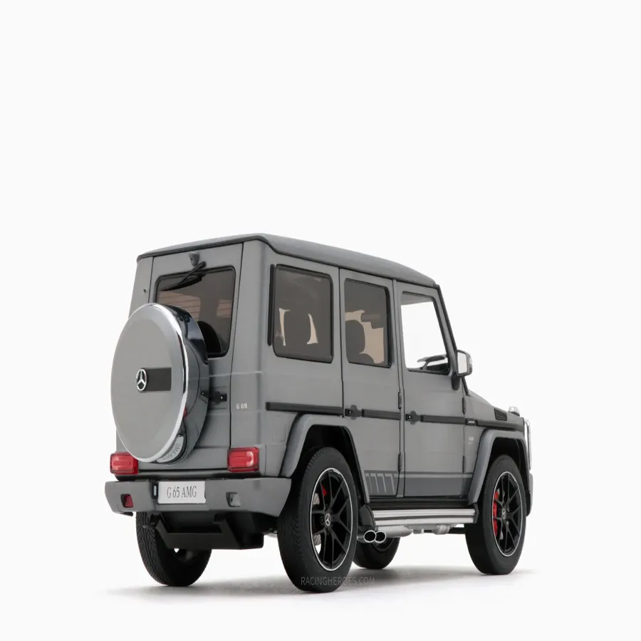 Mercedes-AMG G 63 (W463) 2017 Monza Grey Magno 1:18