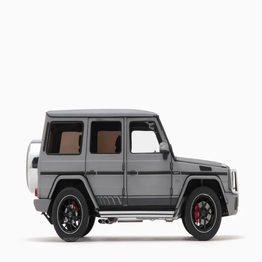 Mercedes-AMG G 63 (W463) 2017 Monza Grey Magno 1:18