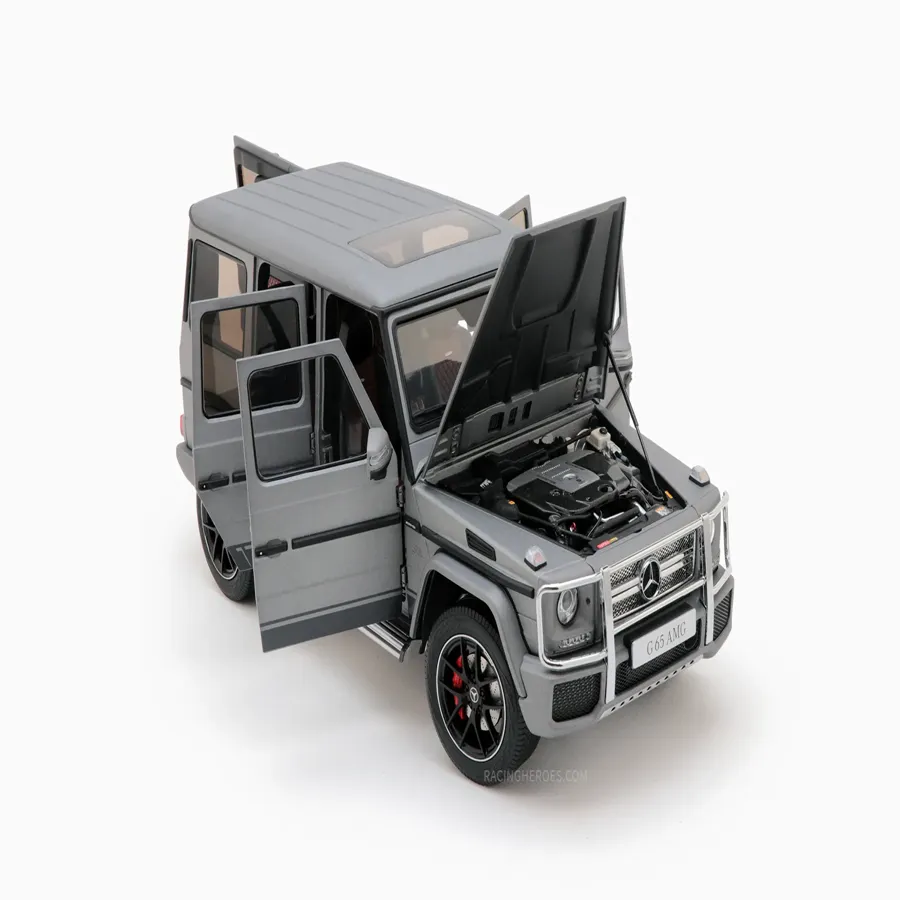 Mercedes-AMG G 63 (W463) 2017 Monza Grey Magno 1:18