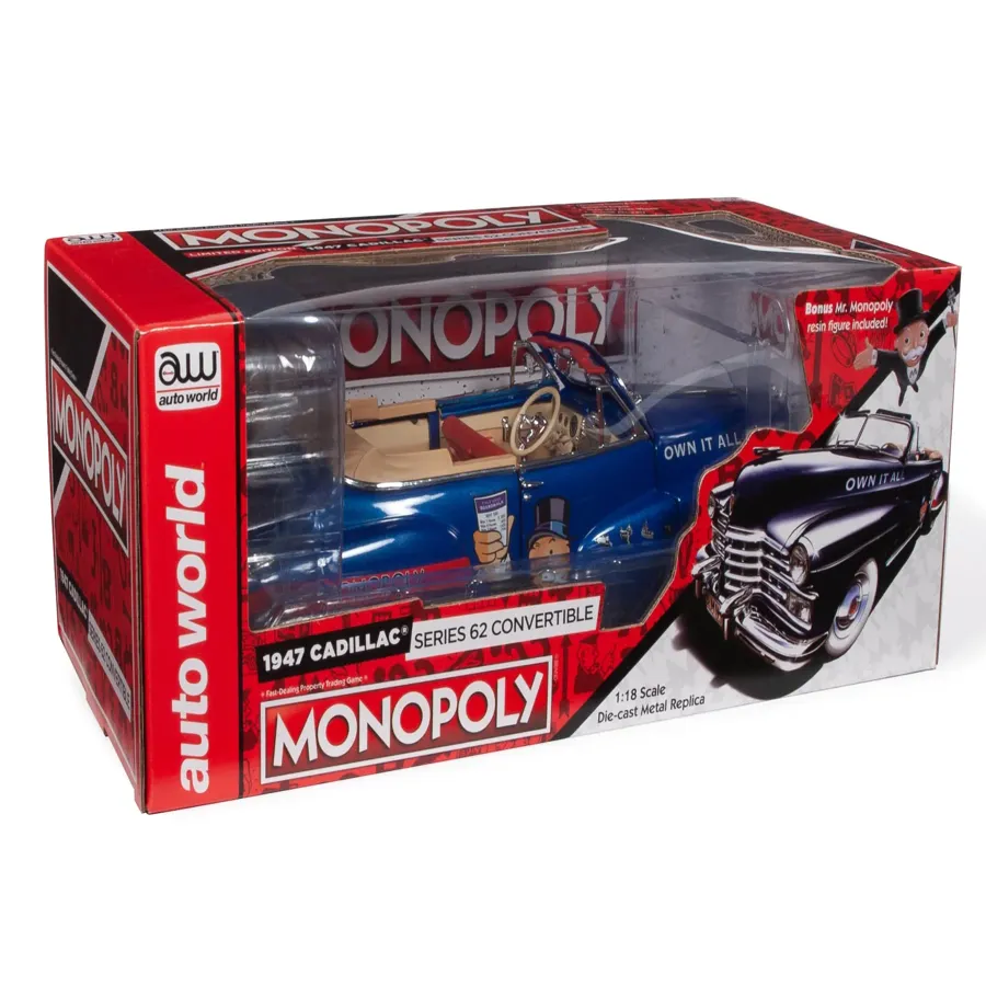 Monopoly 1947 Convertible w/Resin Figure 1:18 Scale