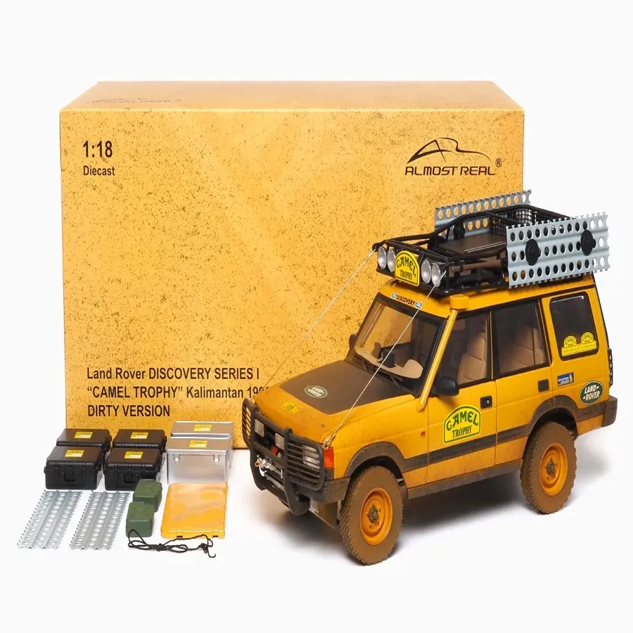 Land Rover Discovery Series I “Camel Trophy” Kalimantan 1996 Dirty 1:18