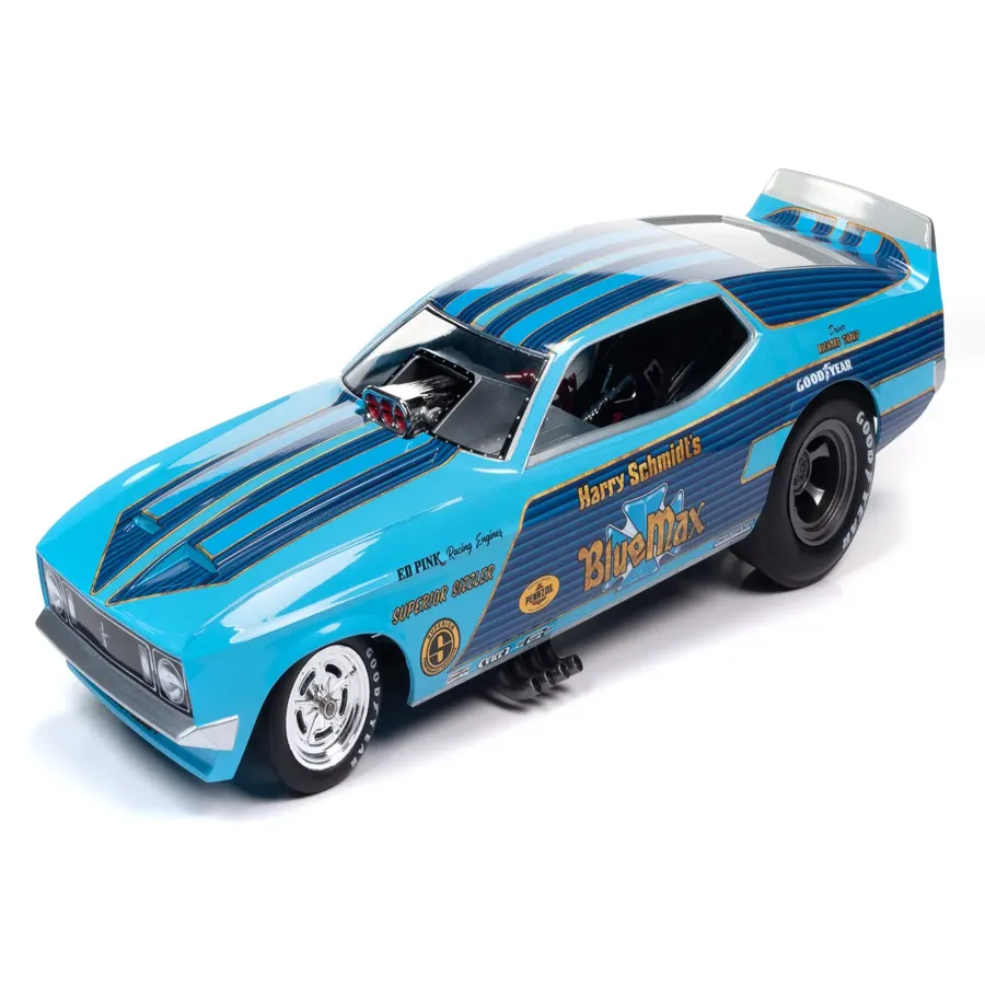 Blue Max 1973 Mustang Funny Car (Legends of the Quarter Mile) 1:18 Scale