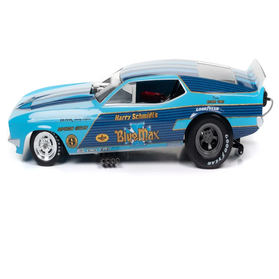 Blue Max 1973 Mustang Funny Car (Legends of the Quarter Mile) 1:18 Scale