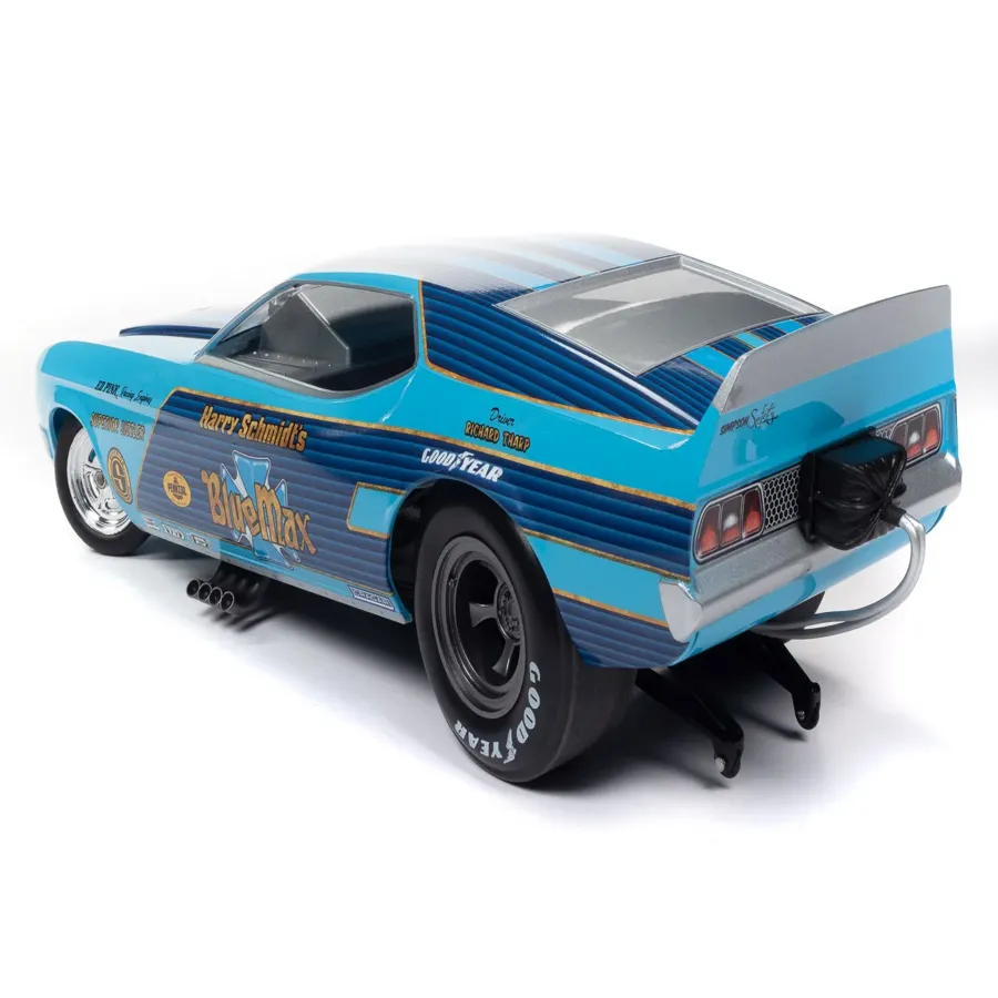 Blue Max 1973 Mustang Funny Car (Legends of the Quarter Mile) 1:18 Scale