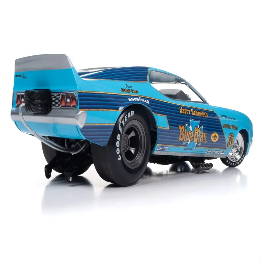 Blue Max 1973 Mustang Funny Car (Legends of the Quarter Mile) 1:18 Scale