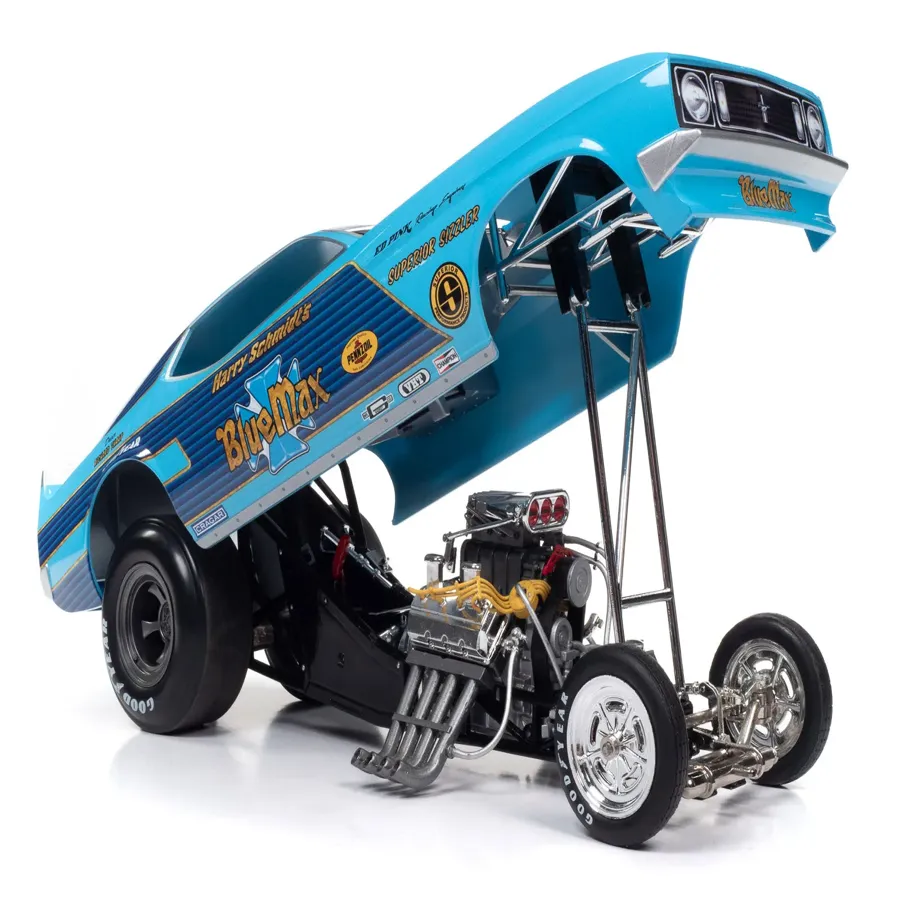 Blue Max 1973 Mustang Funny Car (Legends of the Quarter Mile) 1:18 Scale