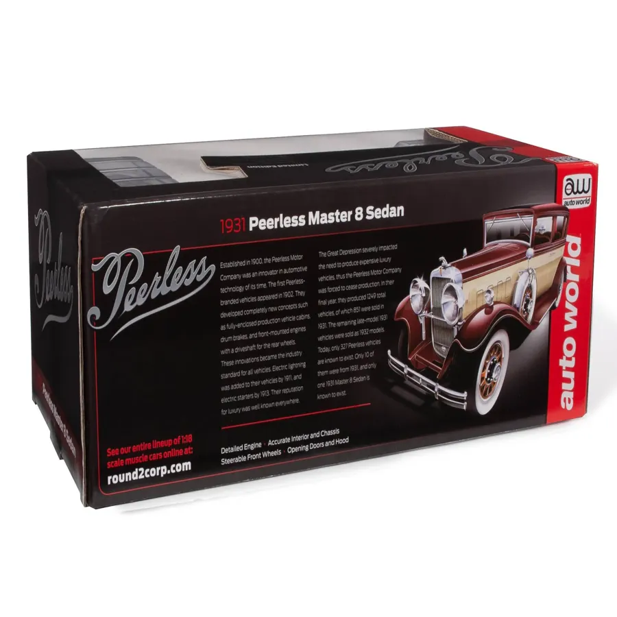 1931 Peerless Master 8 Sedan 1:18 Scale