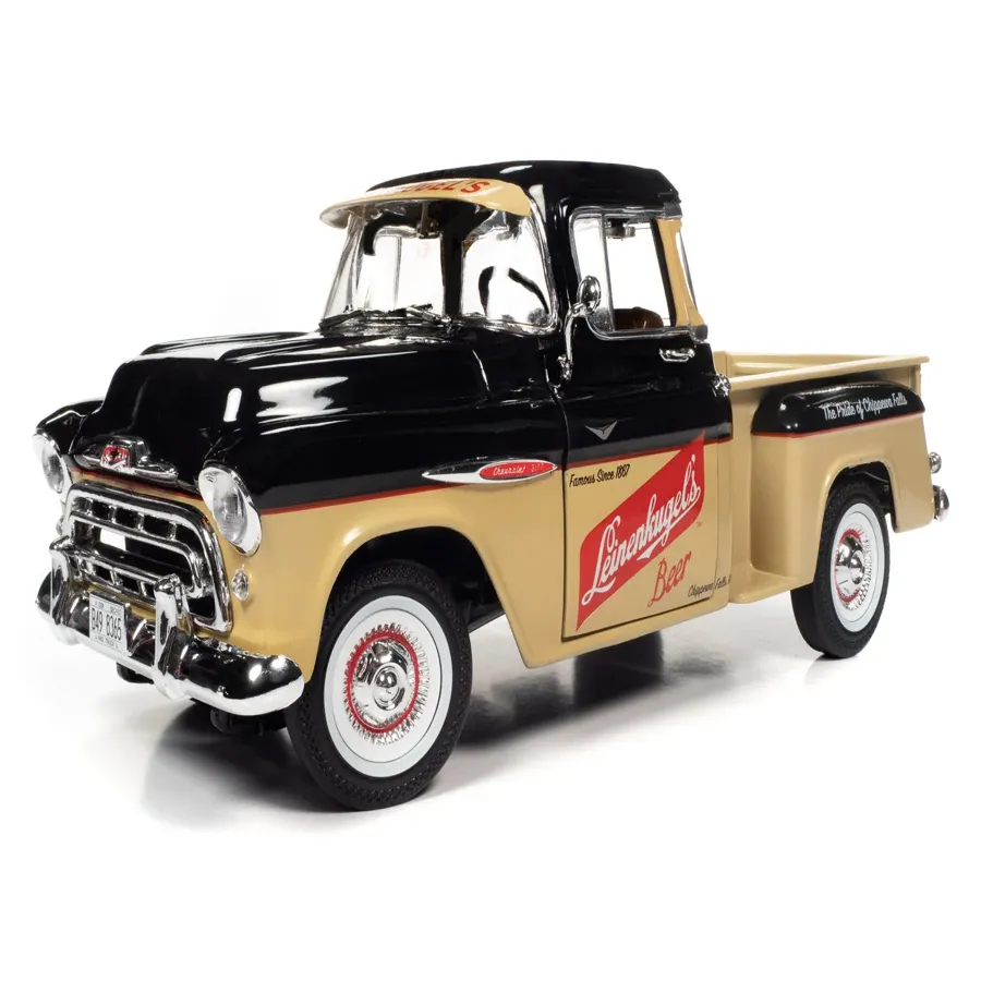 1957 3100 Stepside Pickup Truck Leinenkugel's 1:18 Scale