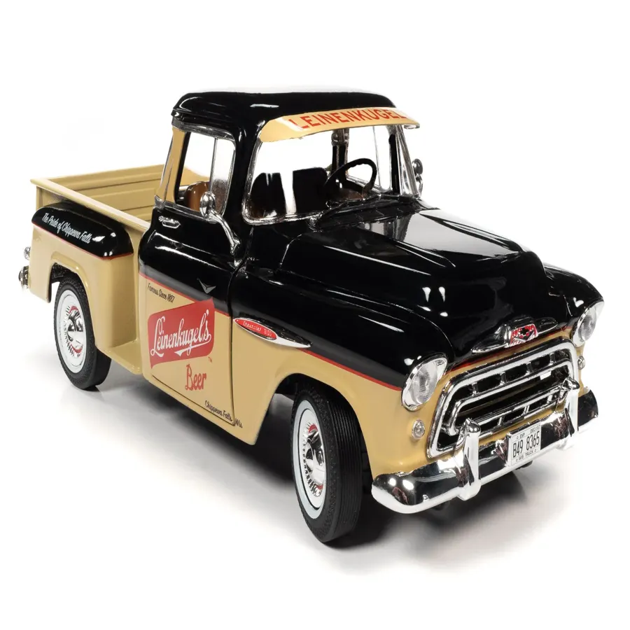 1957 3100 Stepside Pickup Truck Leinenkugel's 1:18 Scale